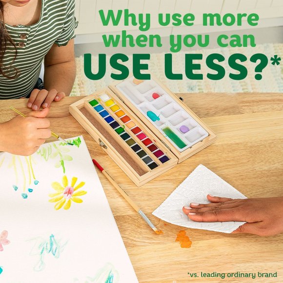 Bounty Select-a-Size Paper Towels, 10 Triple Rolls, White - Picture 3 of 16